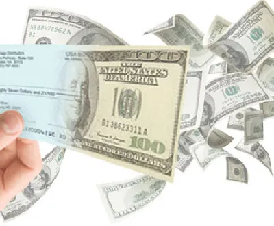 Cheque cashing services at Veekay Financial